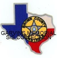 TEXAS,A,BROWN COUNTY CONSTABLE 1